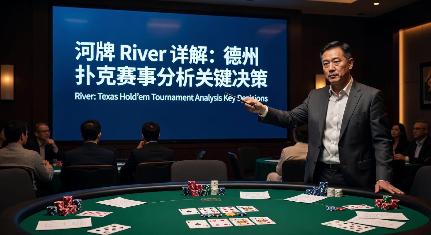 河牌 River 策略：德州扑克河牌下注与避坑技巧