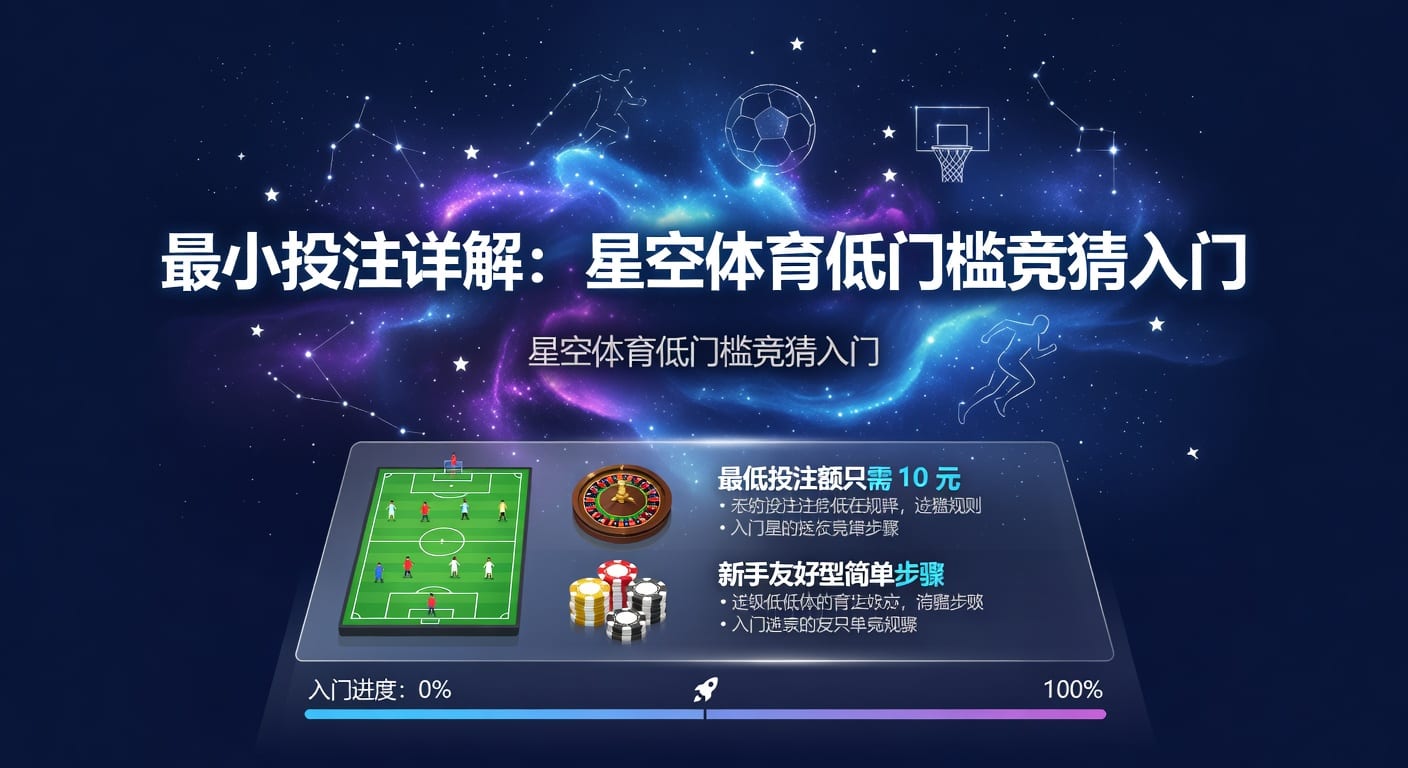最小投注详解：体育博彩玩家必备指南