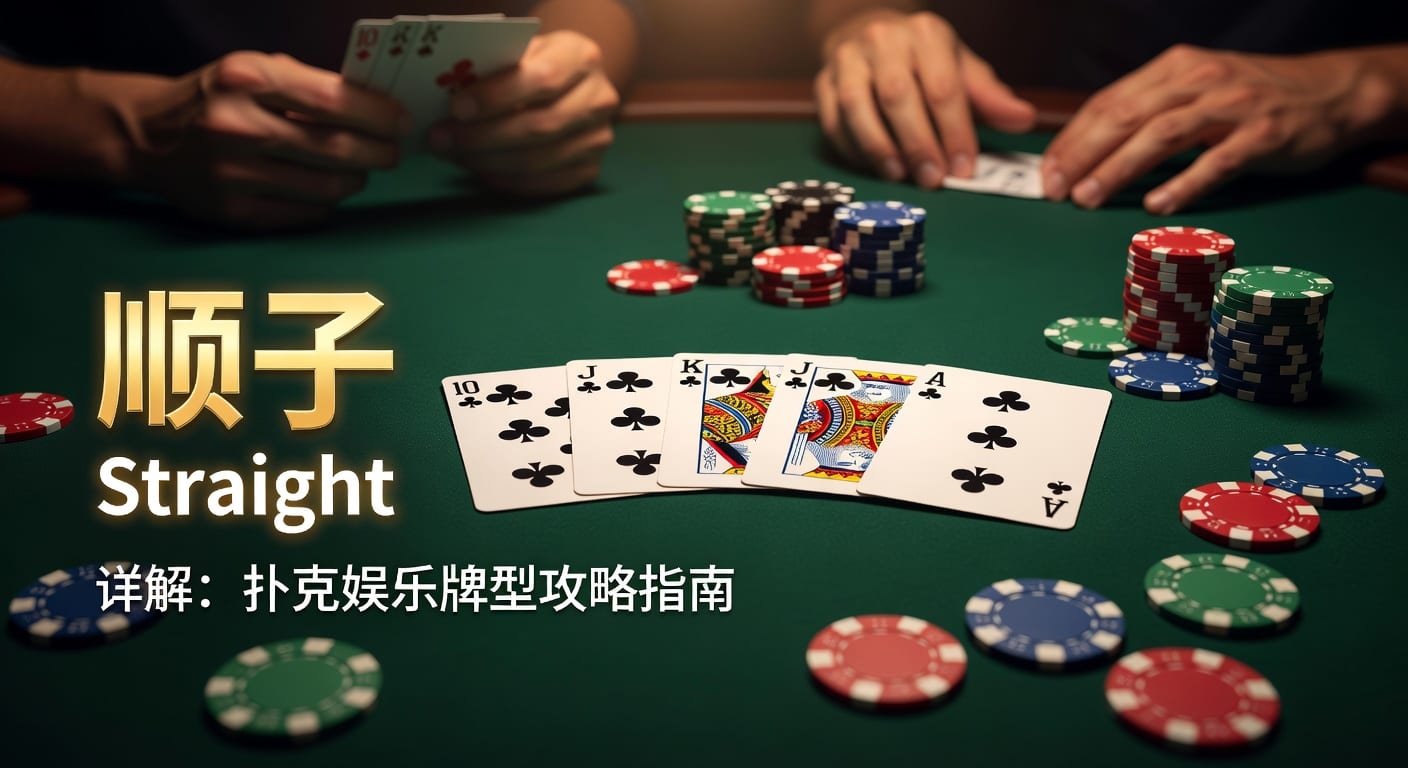 顺子Straight德州扑克胜率与策略详解