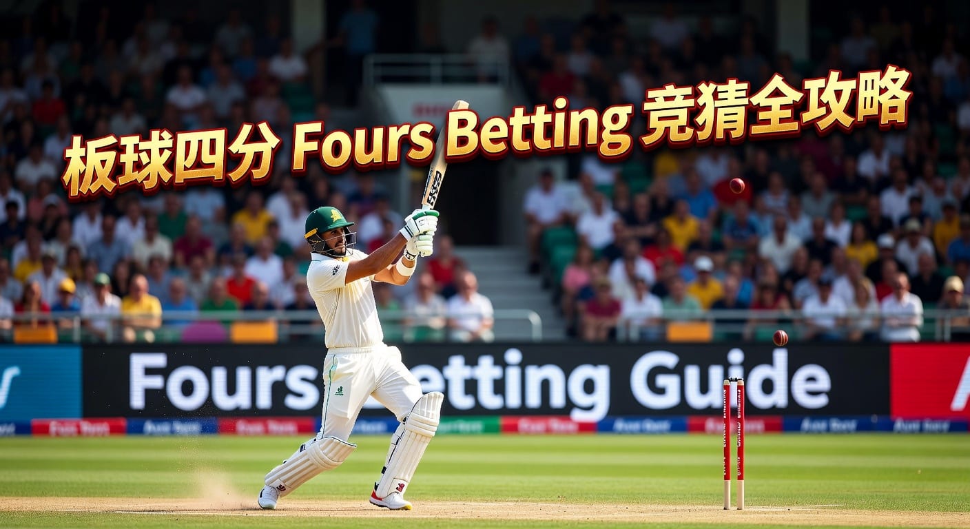 板球四分投注 Fours Betting策略指南
