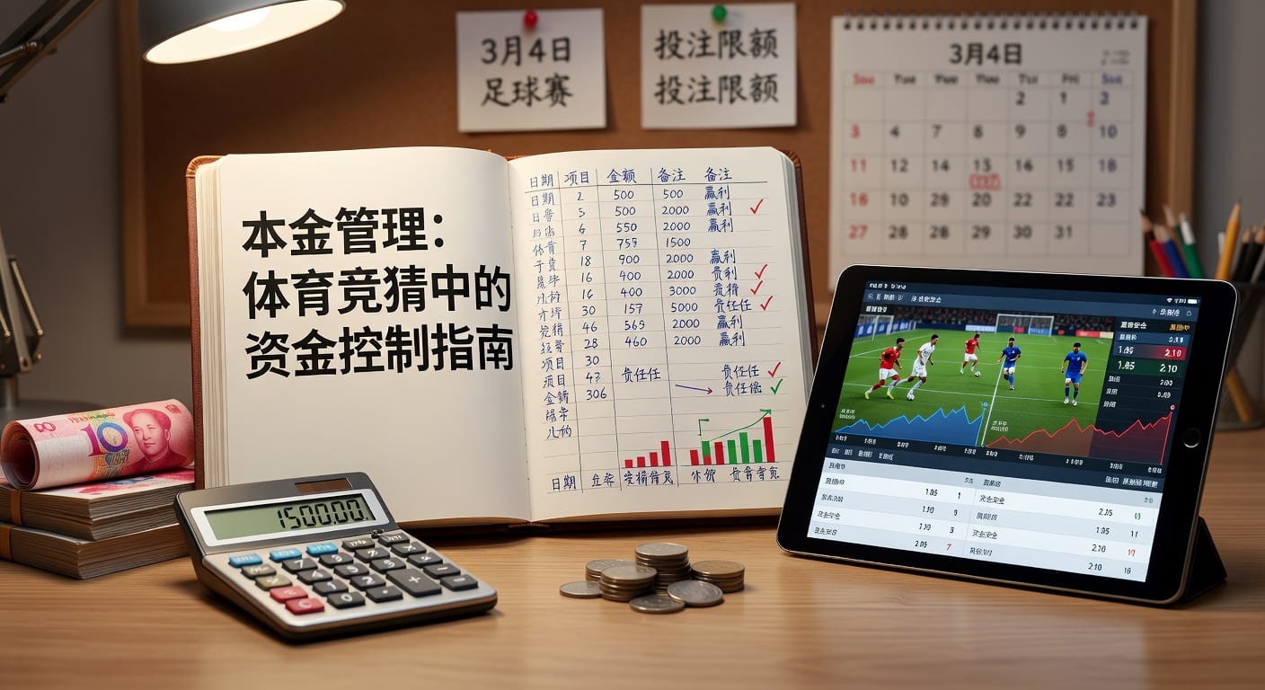 本金管理：体育博彩玩家实用策略与避坑指南