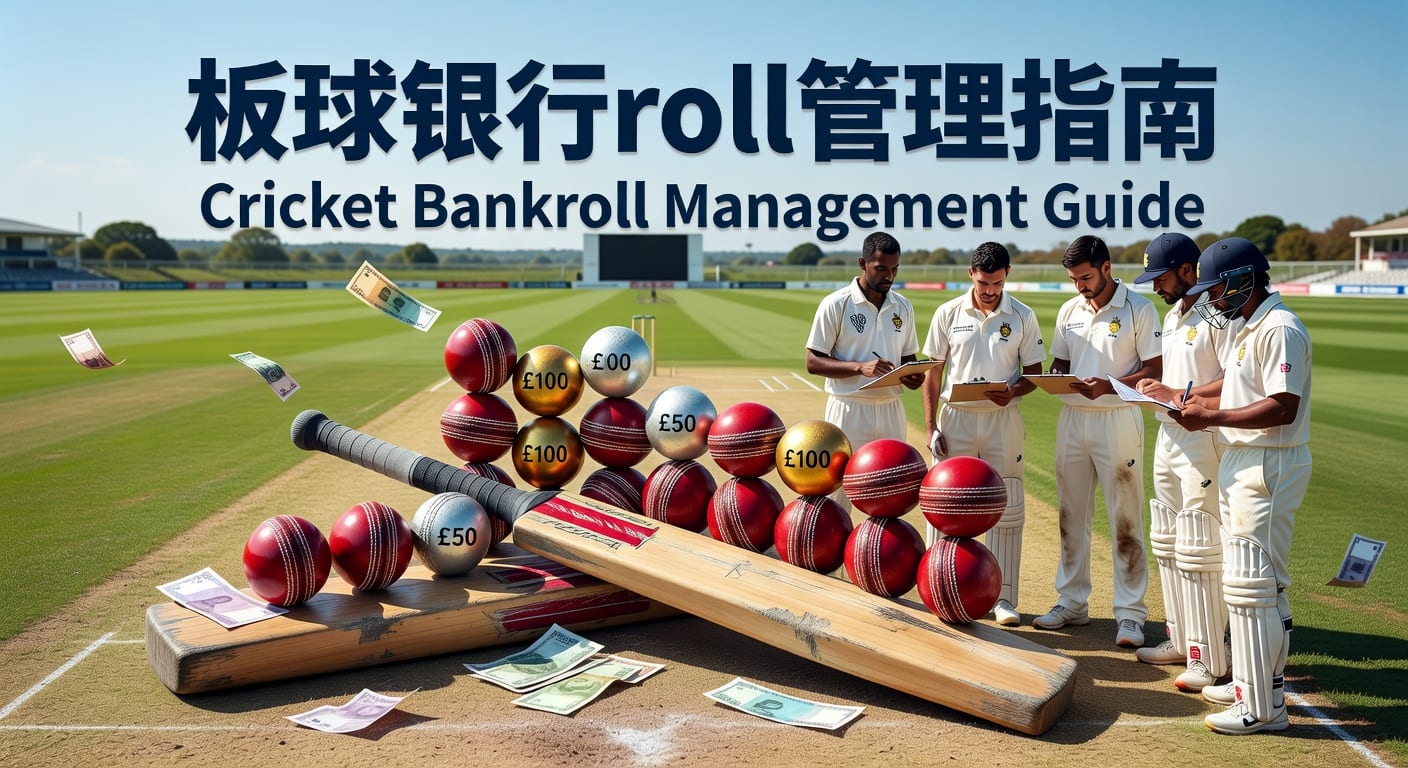 板球 Bankroll 管理指南：Cricket 投注资金策略