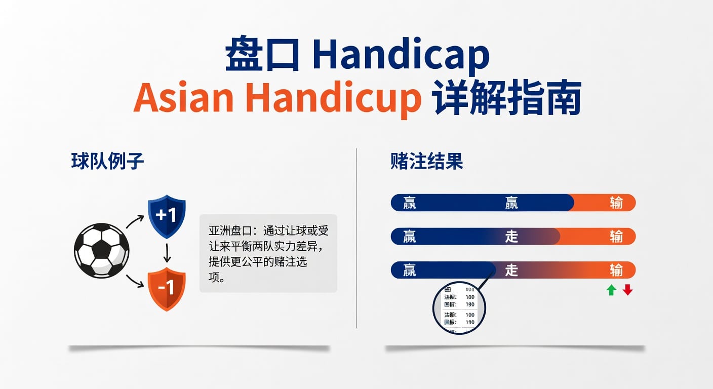 盘口 Handicap Asian Handicap 详解2026投注策略