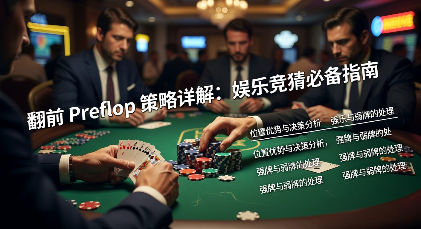 翻前 Preflop 策略详解：扑克博彩必备技巧