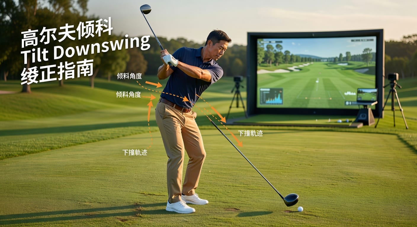 倾斜 Tilt Downswing高尔夫下挥杆问题分析与避坑