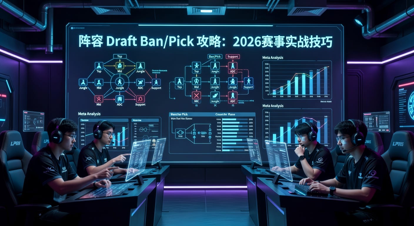 阵容 Draft Ban/Pick 策略：2026电竞博彩指南