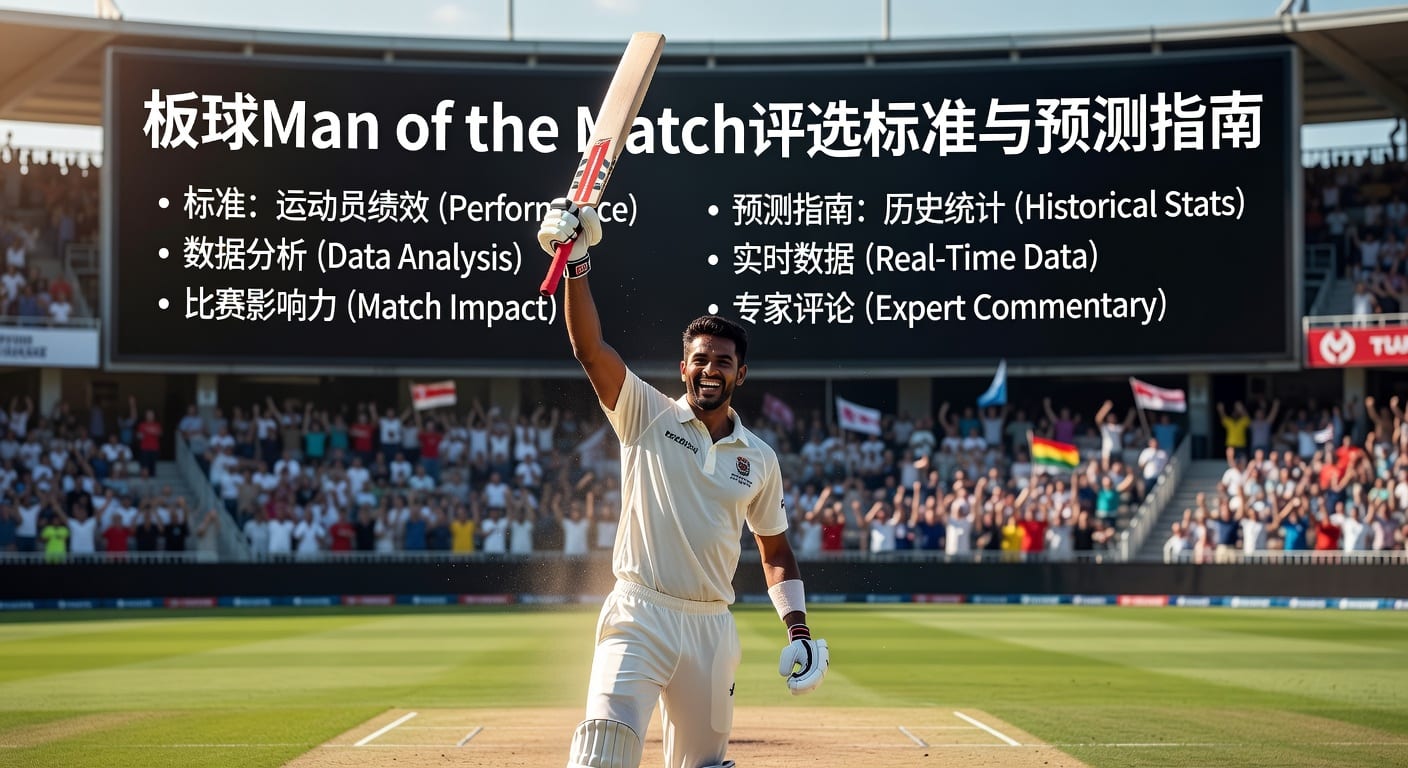 板球Man of the Match评选标准与投注攻略