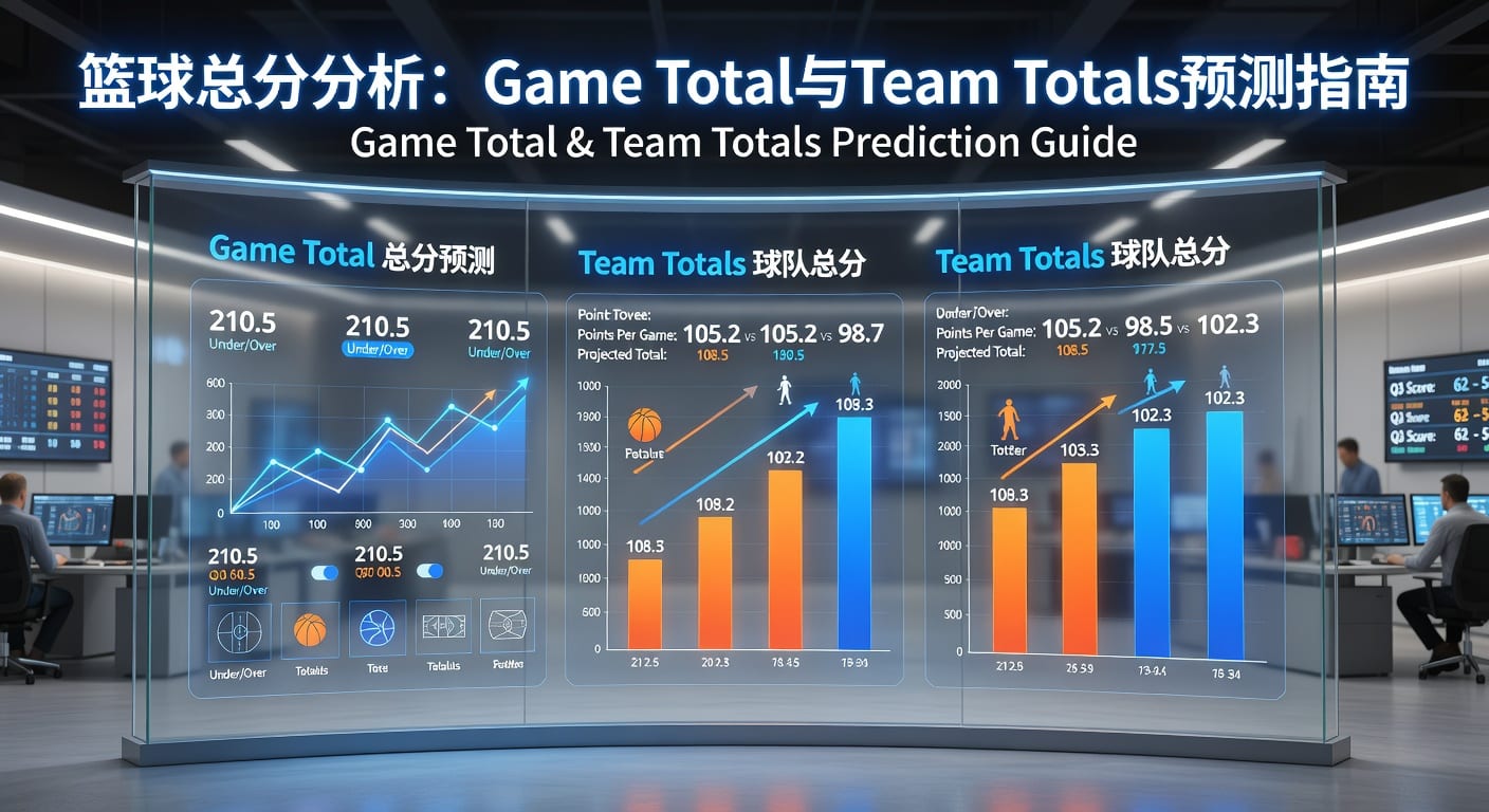 篮球总分投注：Game Total与Team Totals策略