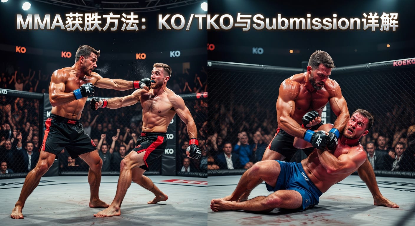 MMA方法：KO/TKO vs Submission胜利预测